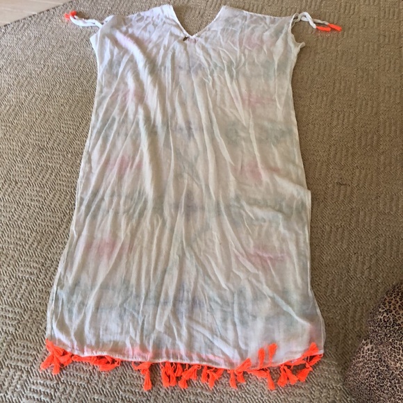 Ruby YaYa boho sequined caftan/swim coverup - Picture 10 of 10